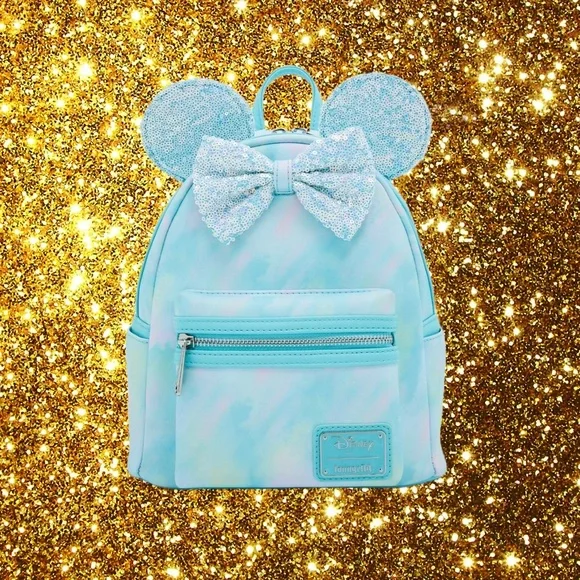 Loungefly | Bags | Loungefly Disney Minnie Mouse Sequin Bow  display picture 3